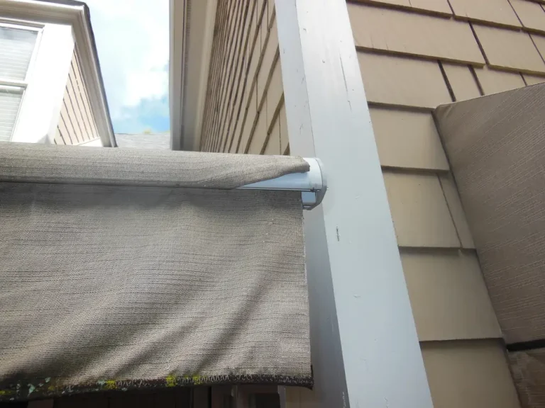 Spline Repair On A Retractable Awning At A Home In Sandy Springs.