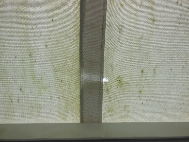 A Small Hole In A Retractable Awning At A Home In Marietta