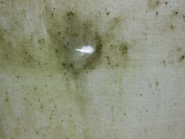 Hole In A Retractable Awning At A Home In Marietta